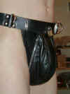 Leather Chastity Belt