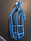 Blue Chastity Cage Home Made